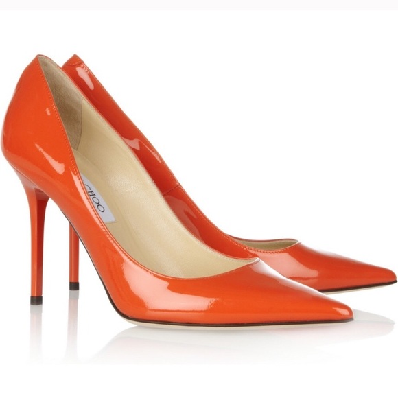 Jimmy Choo Shoes - Jimmy Choo Tangerine Pumps 38